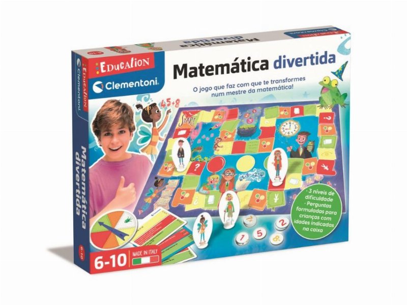 Jogo Matemática Divertida Clementoni
