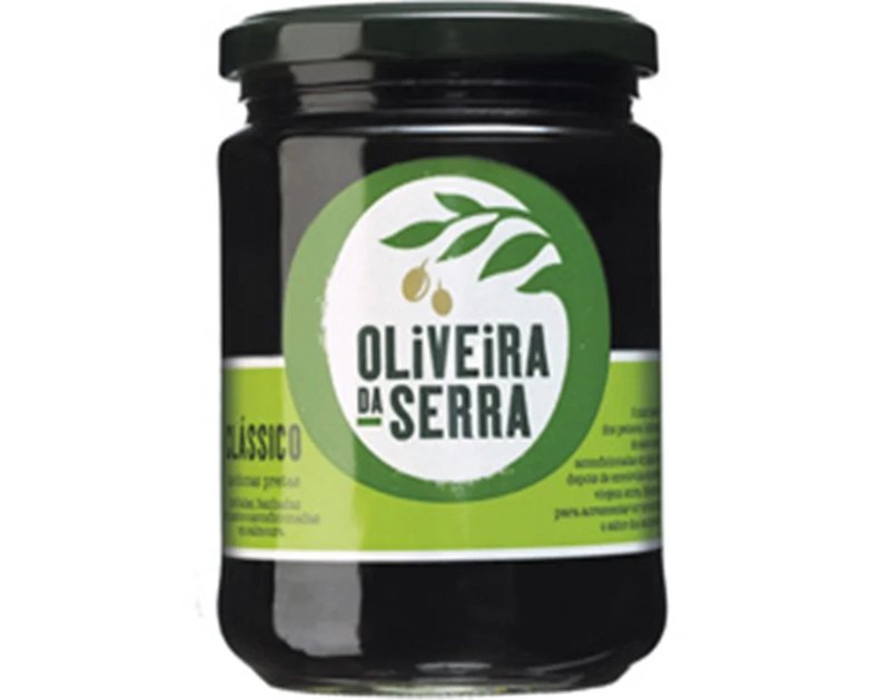 Azeitona Preta Oliveira Da Serra Clássicas Suaves 420 (240)G