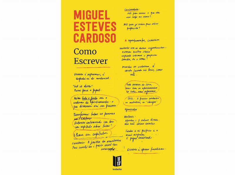 Livro Como Escrever De Miguel Esteves Cardoso