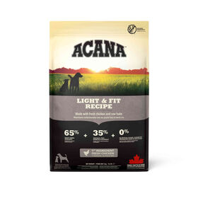 Ração Para Cão Light E Fit Recipe Acana 6 kg