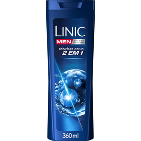 Champô Anticaspa Eficácia Ativa 2 Em 1 Linic 360 ml