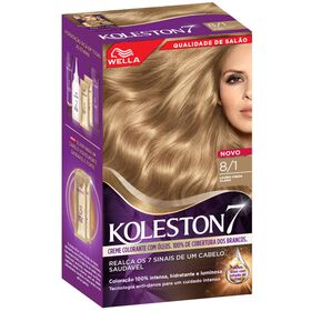 Coloração Permanente Louro Cinza Claro 8.1 Koleston 1 Un