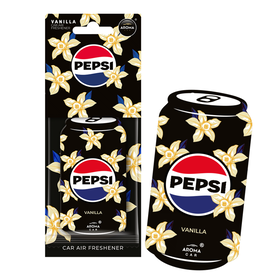 Ambientador Auto Pendurar Cartão Lata De Pepsi Baunilha Aroma Car