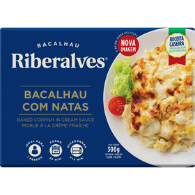 Bacalhau Com Natas Riberalves 300 gr