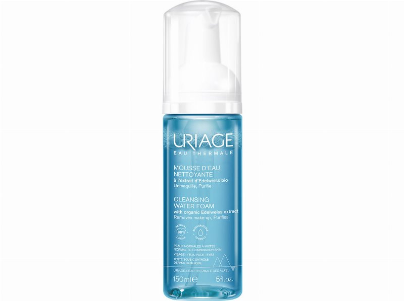 Espuma Uriage Limpeza Rosto E Olhos 150 ml