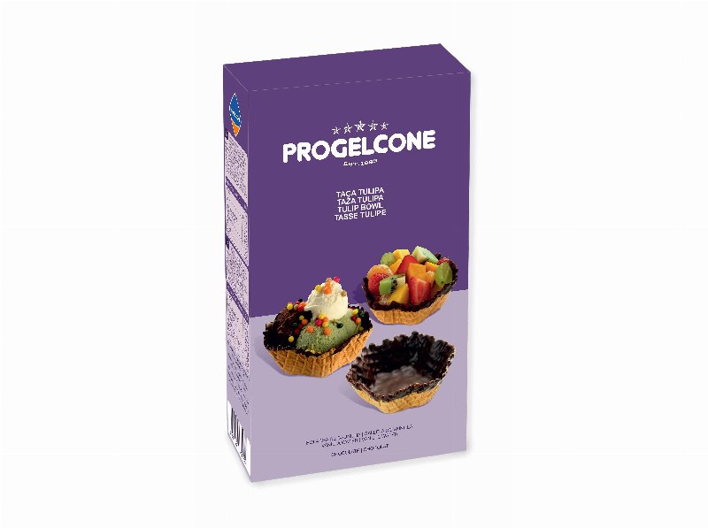 Tulipas Progelcone Chocolate Para Gelado 148 g