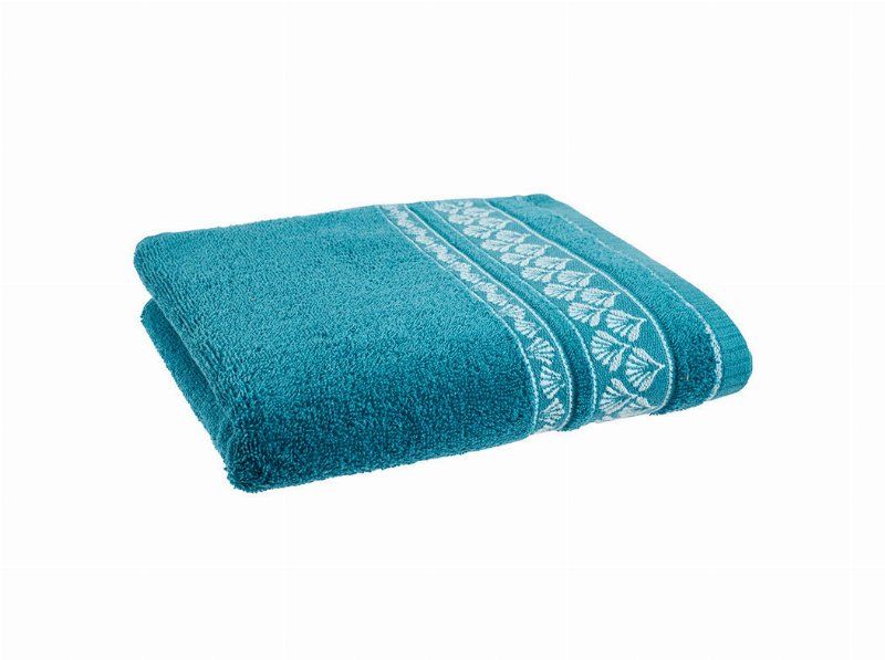 Toalha Mãos Barra Actuel Azul 450 g 50X100