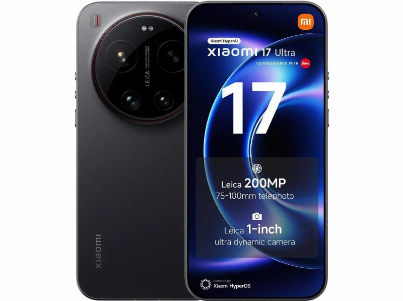 Smartphone Xiaomi 17 Ultra (6.85'' 16/512Gb Black)
