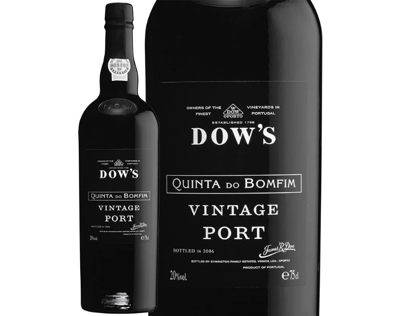 Vinho Porto Dow's Quinta Bomfim Vintage 0.75 l