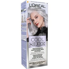 Tratamento Cabelo Matizador Cinza Platina Branco Pérola L'oréal Paris 1 Un