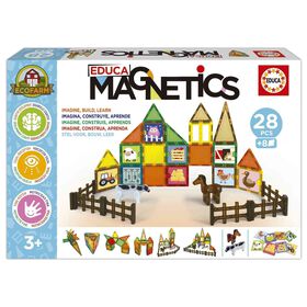 Educa - Jogo Magnetics Eco Farm 28 Peças