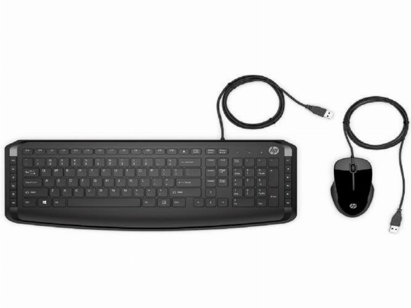 Kit Teclado + Rato C/ Fios Hp Pavilion 200