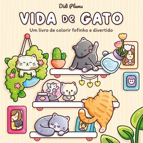 Vida De Gato (Livro De Colorir) De Didi Plums
