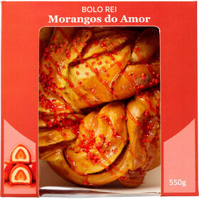 Bolo-Rei Morangos Do Amor Continente 550 gr