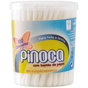 Cotonetes De Algodão Pinoca 100 Un
