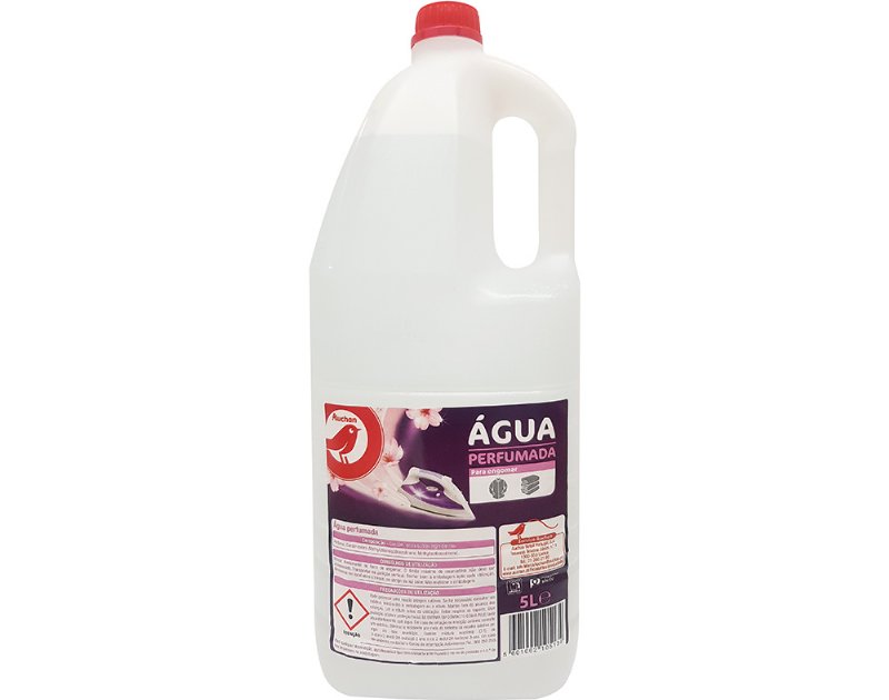 Água Auchan Roupa Perfumada Para Ferro De Engomar 5 l