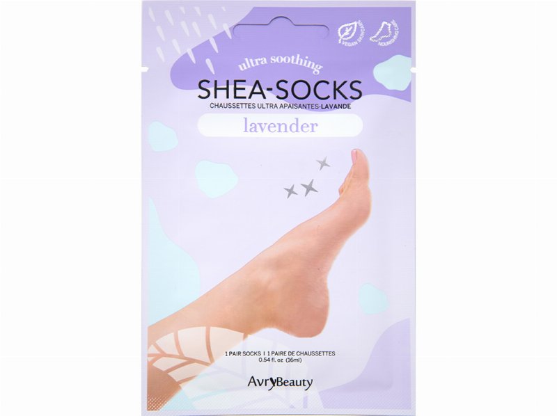 Máscara Pés Avry Shea-Socks Lavanda