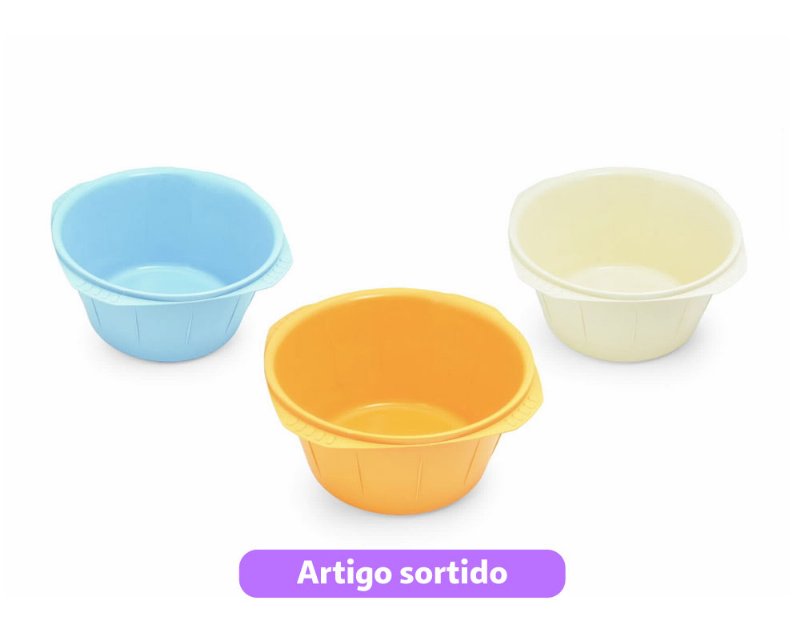 Alguidar Redondo 12.1 l Cores Sortidas
