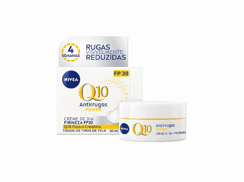 Creme De Rosto Antirrugas De Dia Fp15 Q10 Power Nivea 50 ml