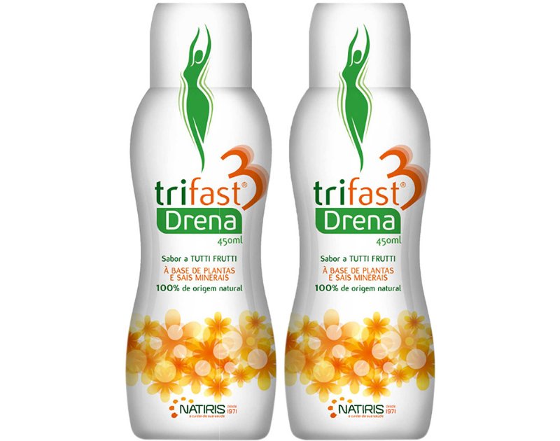 Suplemento Trifast Drena Tutti Frutti 2X450 ml