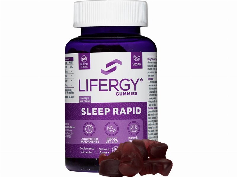 Suplemento Lifergy Sleep Rapid 60Gomas