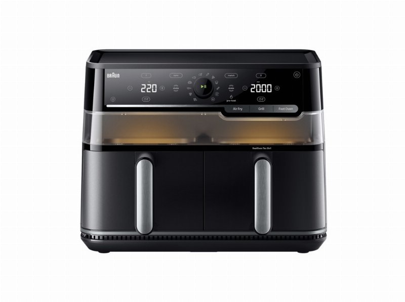 Fritadeira Sem Óleo Braun Twincook 5 Td5073Ibk Dual Zone 10 l