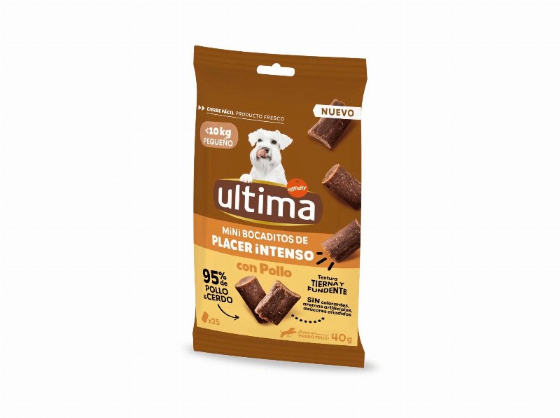 Snack Para Cão Ultima Sabor Intenso Frango 40 g