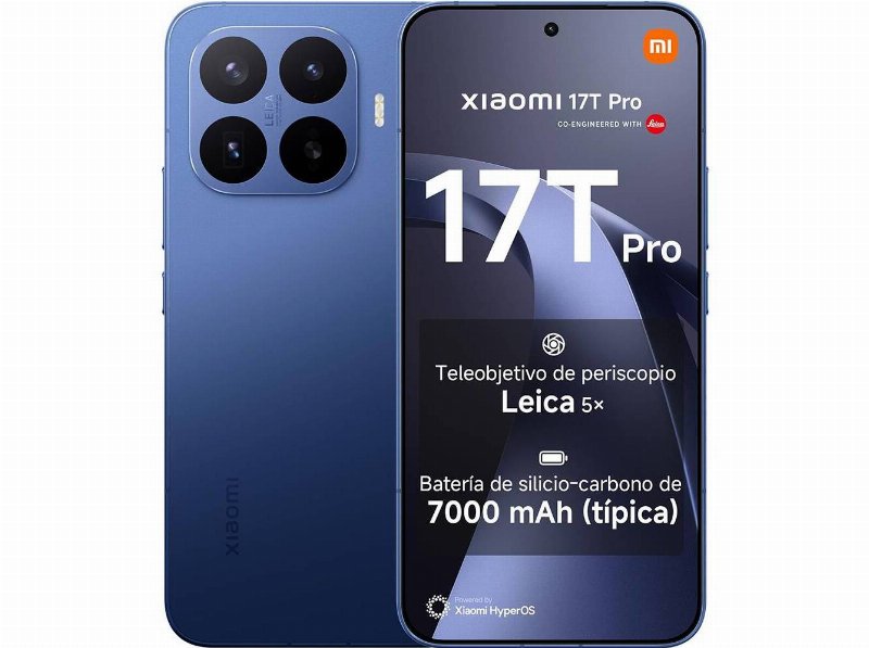 Smartphone Xiaomi 17T Pro 12Gb 1Tb Depp Blue