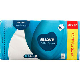 Guardanapos 2 Folhas Pack Familiar Continente 200 Un
