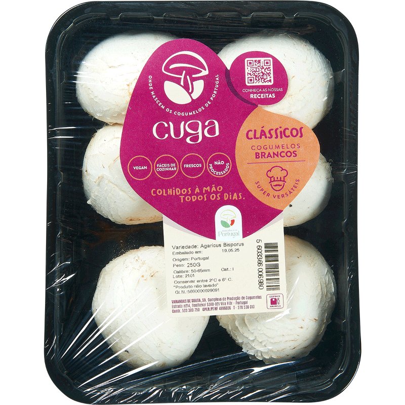 Cogumelos Brancos Premium 250 g