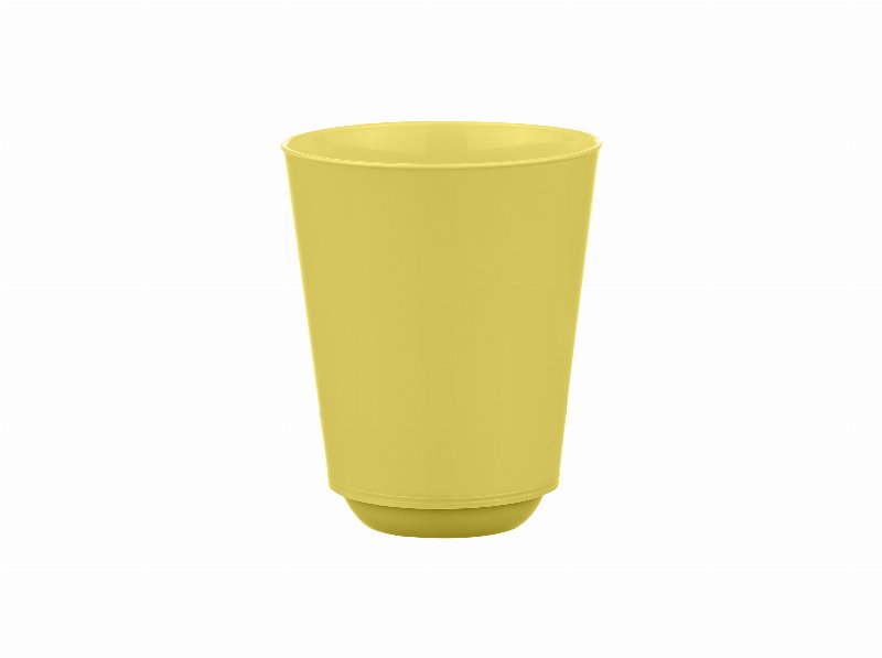 Copo Reutilizável Actuel Plástico Amarelo 23 cl