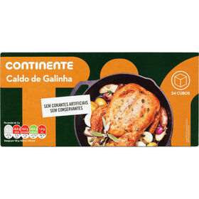 Caldo De Galinha Cubos Continente 24 Un