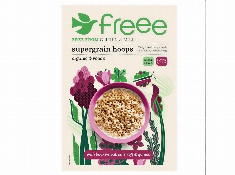 Cereais Hoops Bio Doves Farm S/ Glúten 300 g
