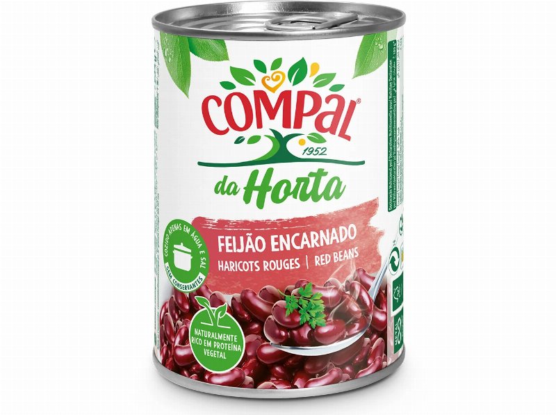 Feijão Encarnado Compal Da Horta 410 g