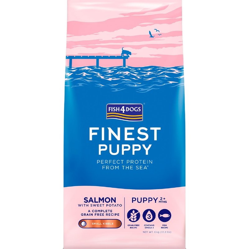 Ração Para Cão Finest Puppy Proteína Sabor Salmão 6 kg