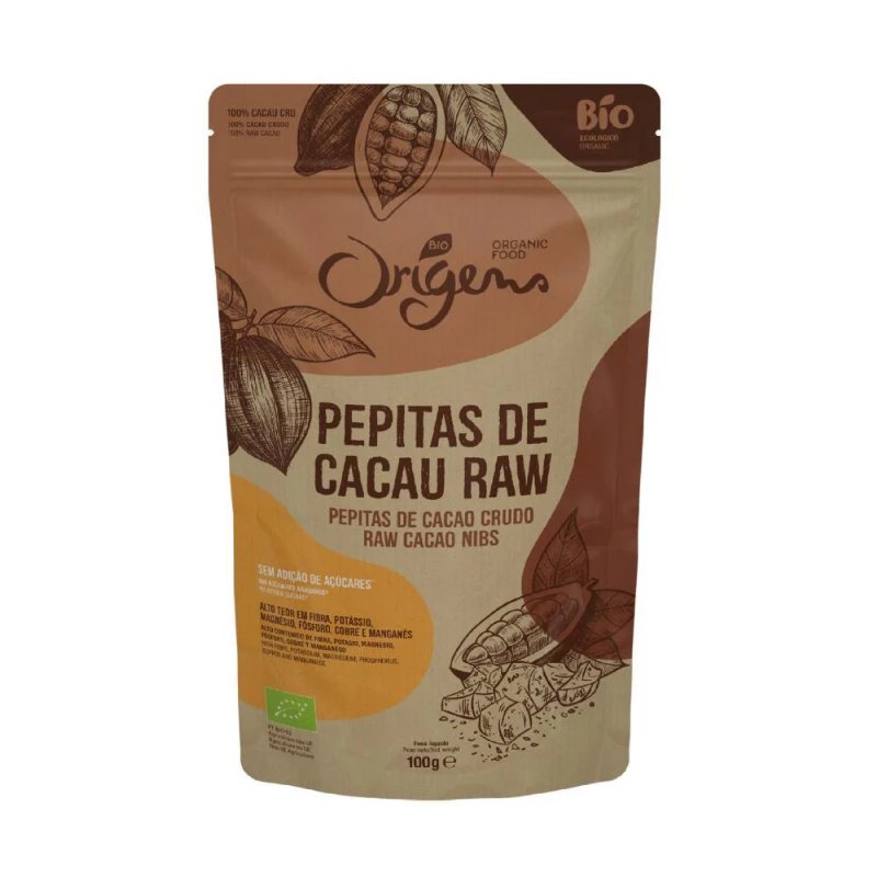 Cacau Pepitas Origens Bio 100 gr