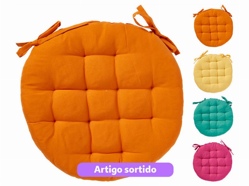Almofada Ø40Cm Cores Sortidas