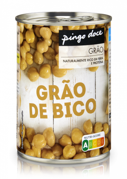 Grão De Bico Em Lata Pingo Doce 0.26Kg