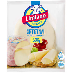 Queijo Flamengo Sem Lactose Fatiado Limiano 600 gr