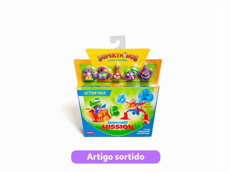 Action Pack Super Things Modelos Sortidos