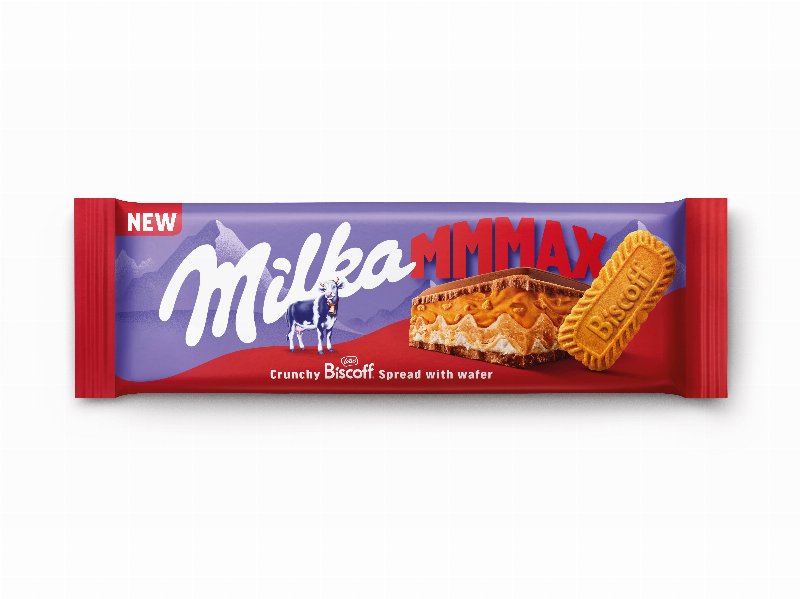 Tablete Chocolate Milka De Leite Recheio Biscoff 275 g