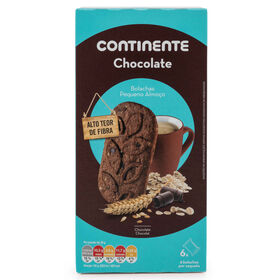 Bolachas Pequeno Almoço Chocolate Continente 300 gr (6 Un)
