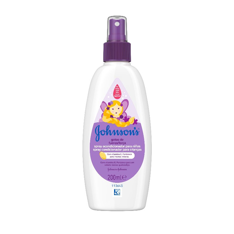 Spray Johnson's Baby Gotas Força 200 ml