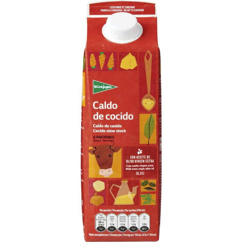 Caldo De Cozido Líquido 1 l