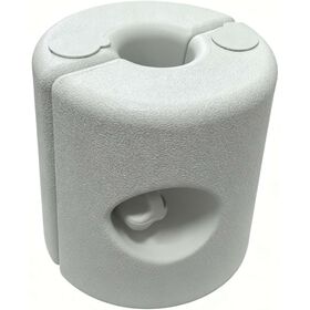 Base Plástico Para Pavilhão Branca Kasa