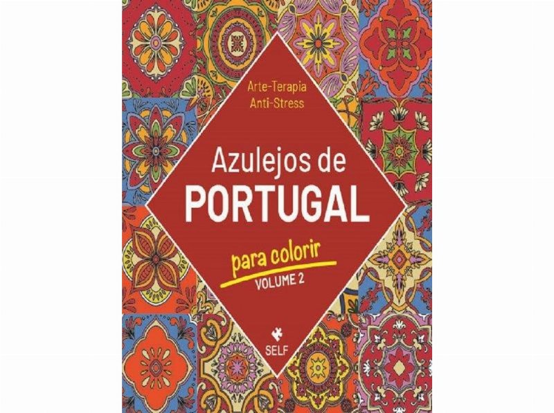 Livro Azulejos De Portugal Para Colorir - Vol 2