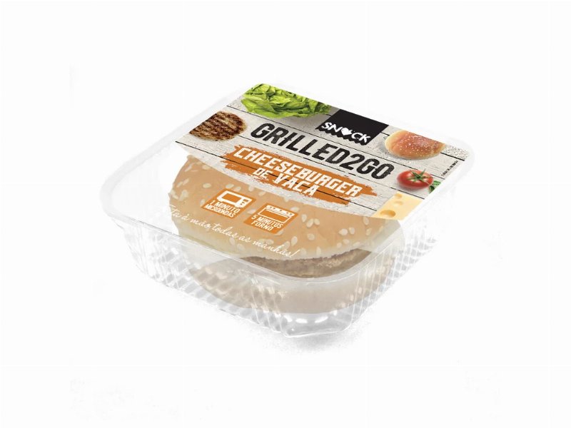 Cheeseburger Com Carne De Vaca Grelhado Snock 100 g