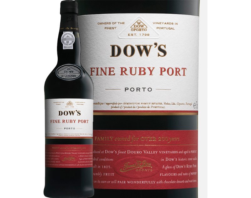 Vinho Porto Dow's Ruby 0.75 l