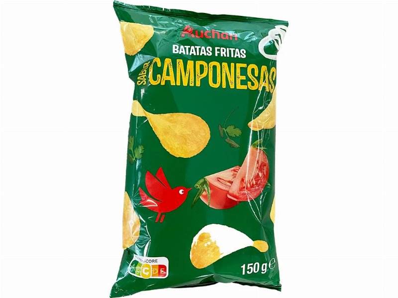 Batatas Auchan Fritas Girassol Camponesas 150 g