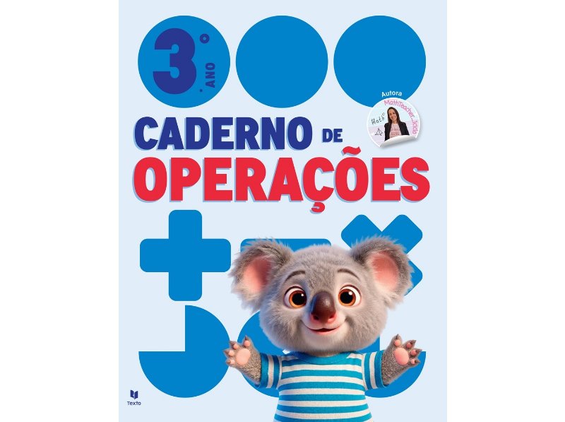 Livro Caderno De Operações 3 - Matemática 3º Ano